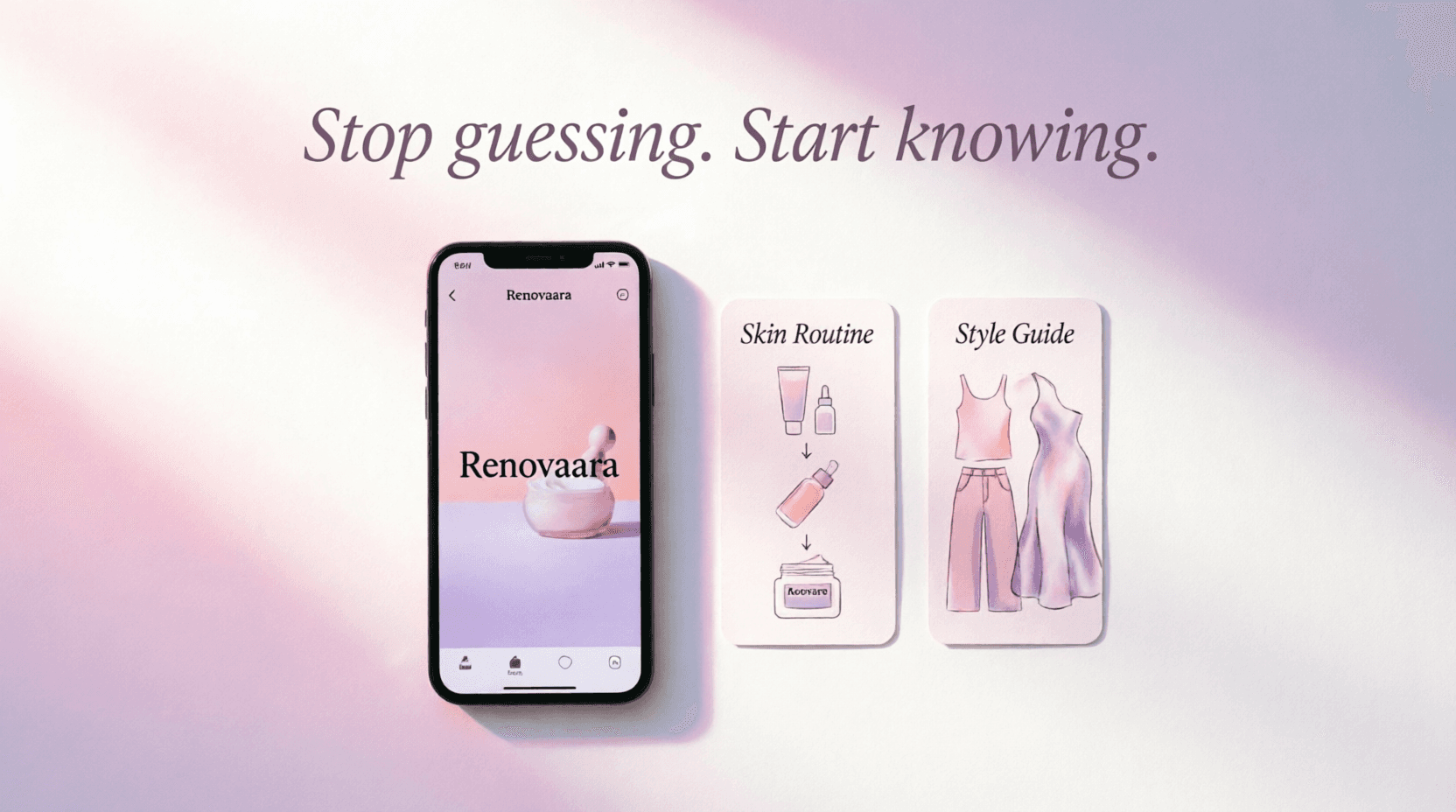 Renovaara Style Guide wardrobe infographic